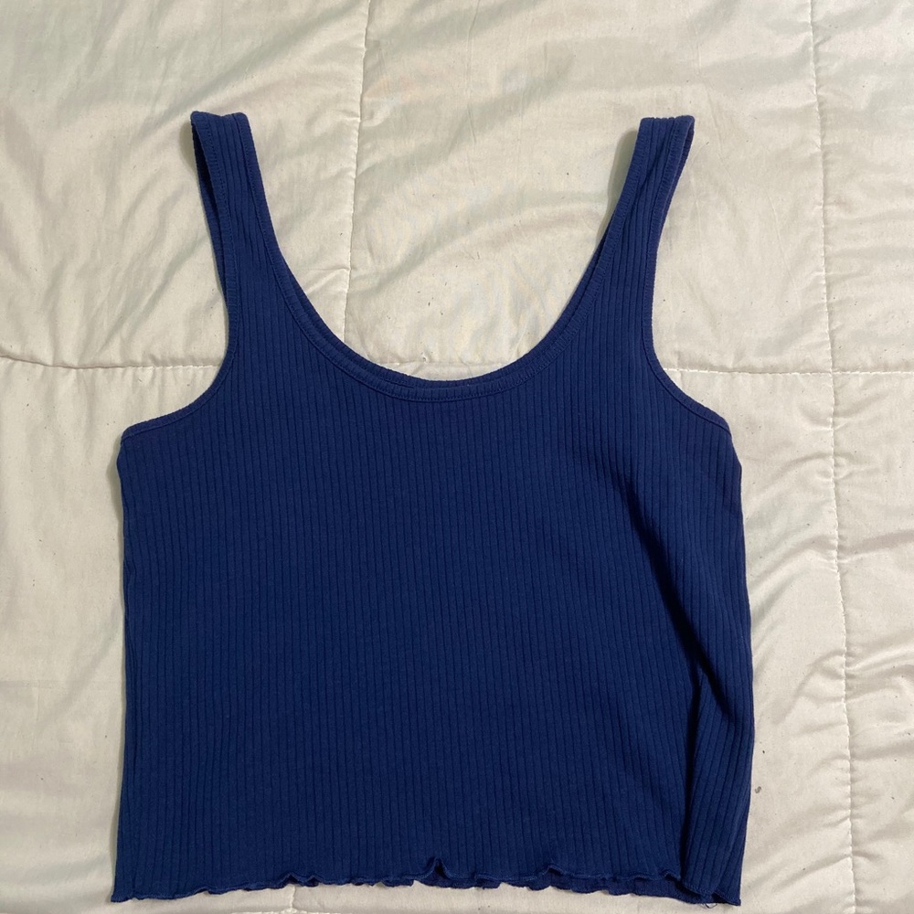 Pacsun blue crop top